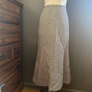 Harve Benard Black and White Maxi Skirt